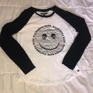 kendall&kylie baseball tee